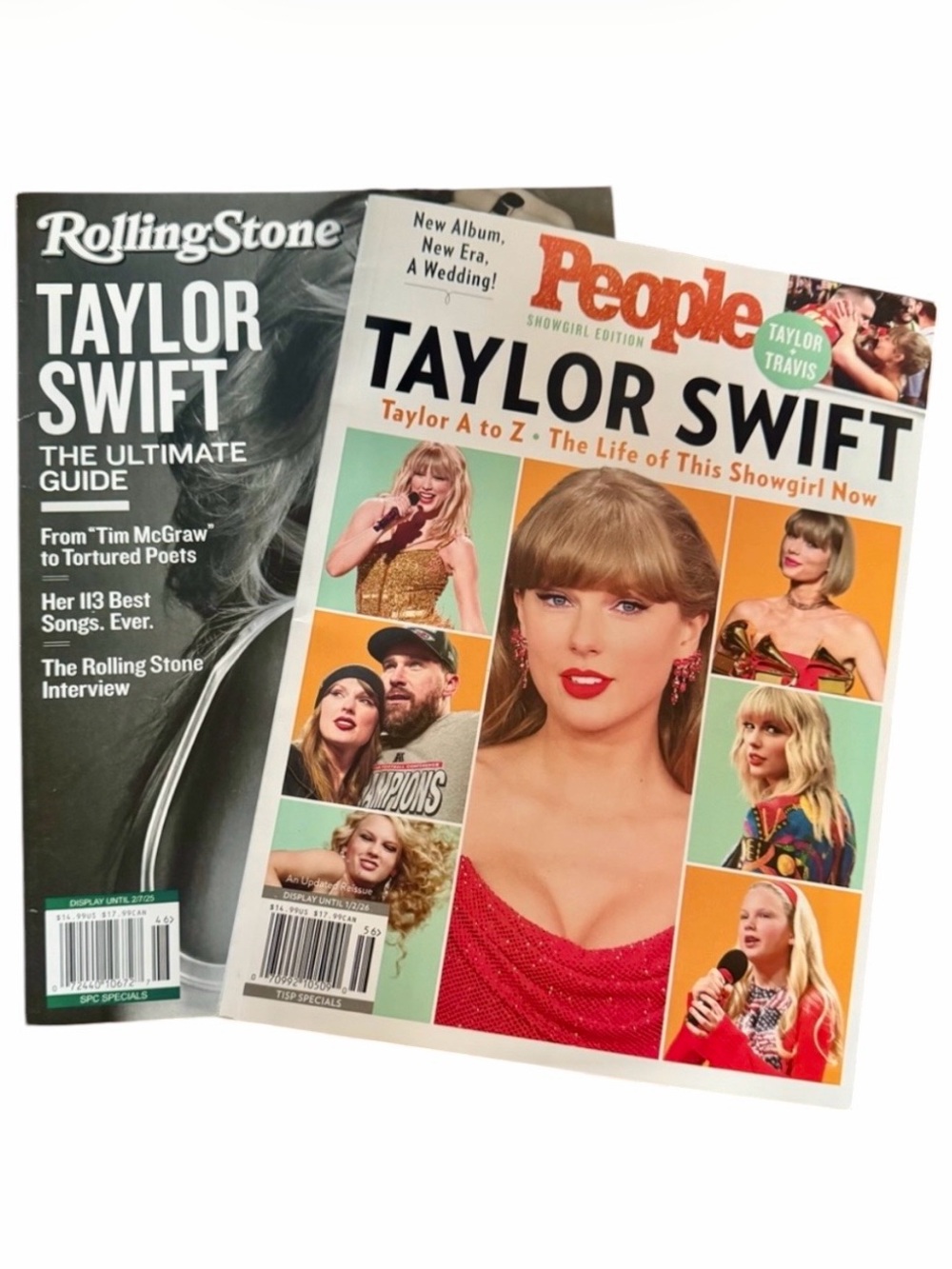 Taylor Swift Rolling Stone Ultimate Guide & People Showgirl Magazine Bundle